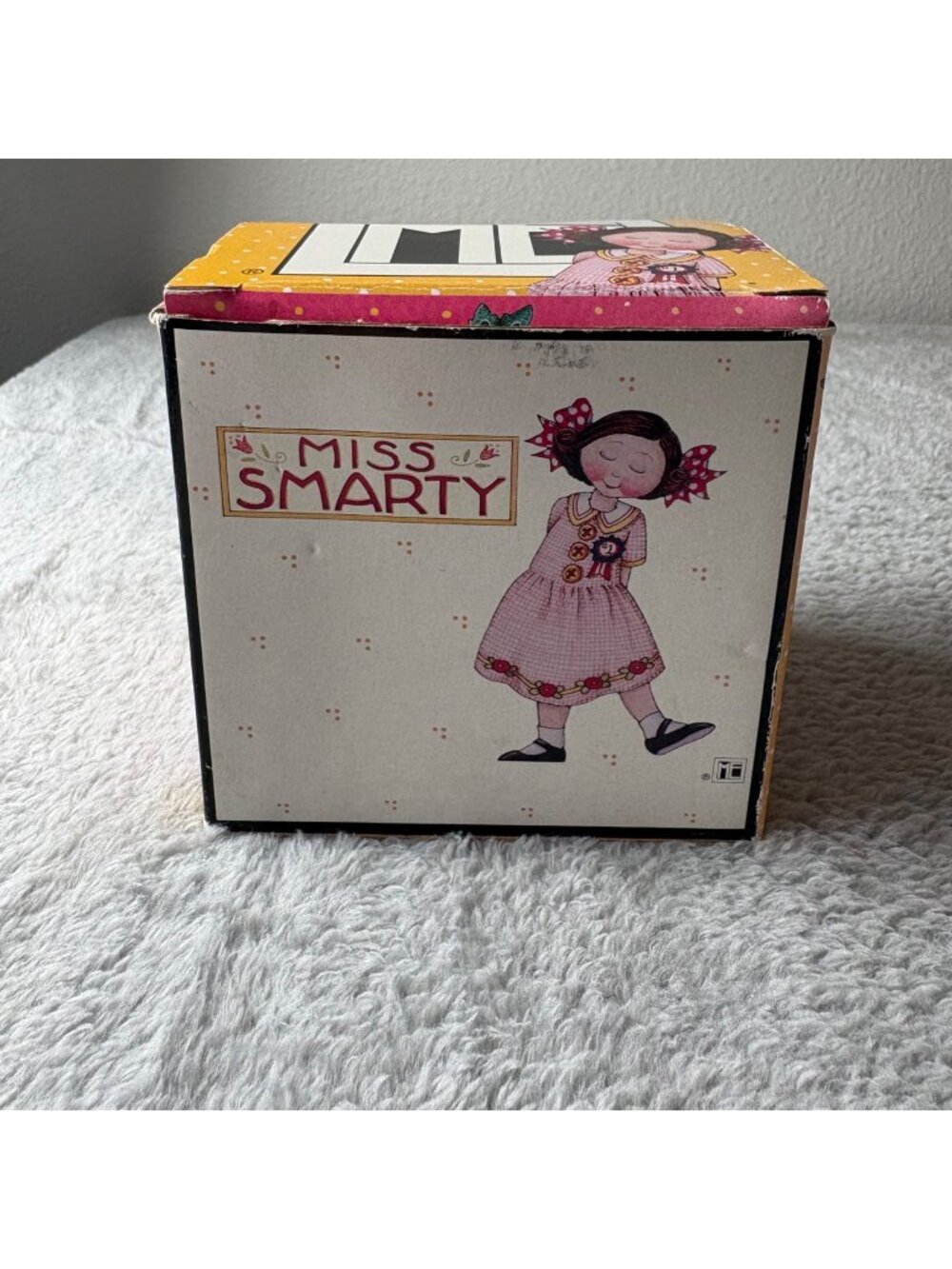 Mary Engelbreit Miss Smarty Mug Vintage with Box 12oz Me 1990s